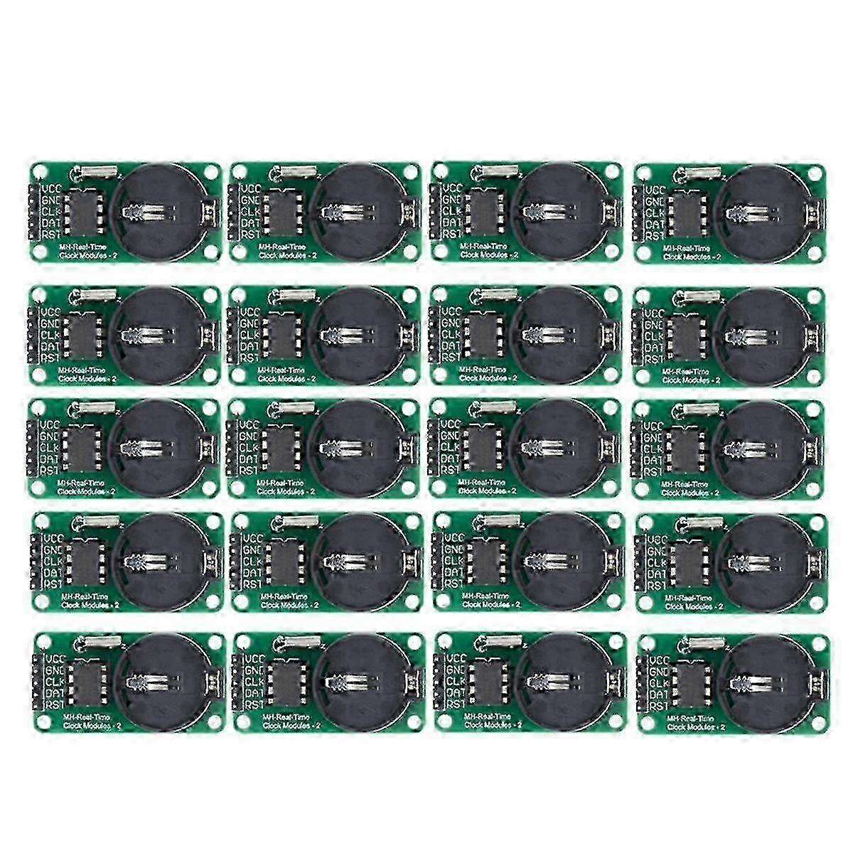 20Pcs/Set DS1302 Real Time Clock Module Without CR2032 Battery Timing Electronic Components Multifu