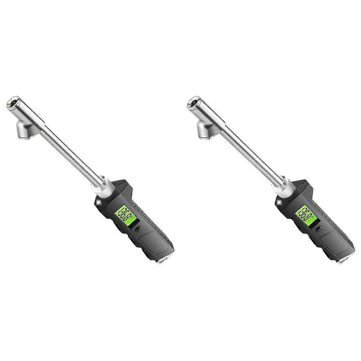 Illuminated Tire Pressure Gauge with LCD Luminous Display Digital