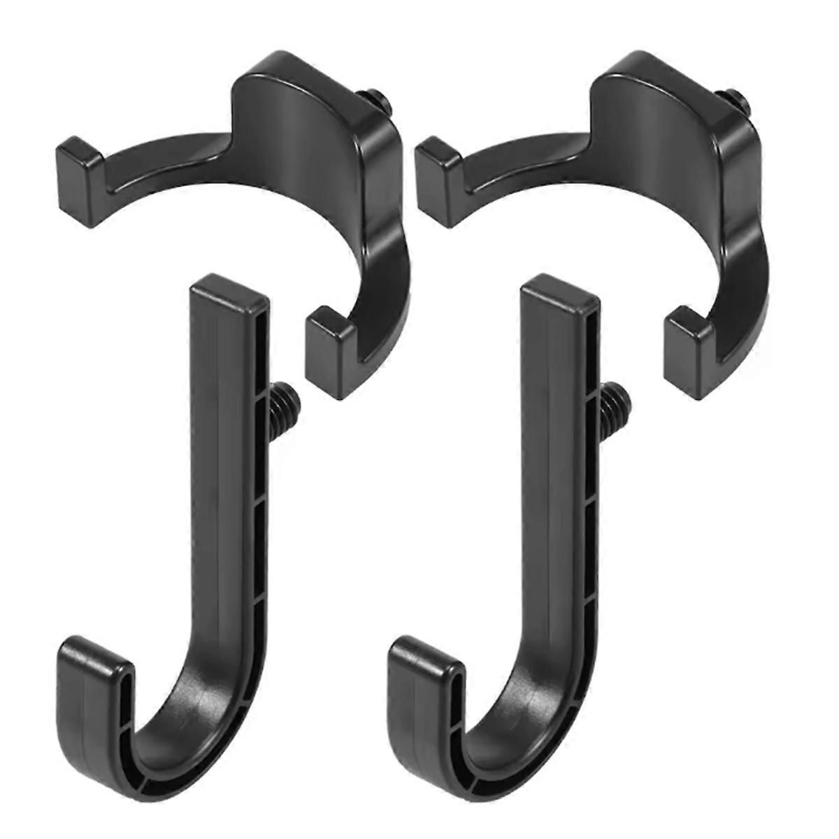4Pcs Storage Shed Hooks Practical Storage Shed Hanging Hooks Easy to Install U and J Hooks Shed Accessories for Storage