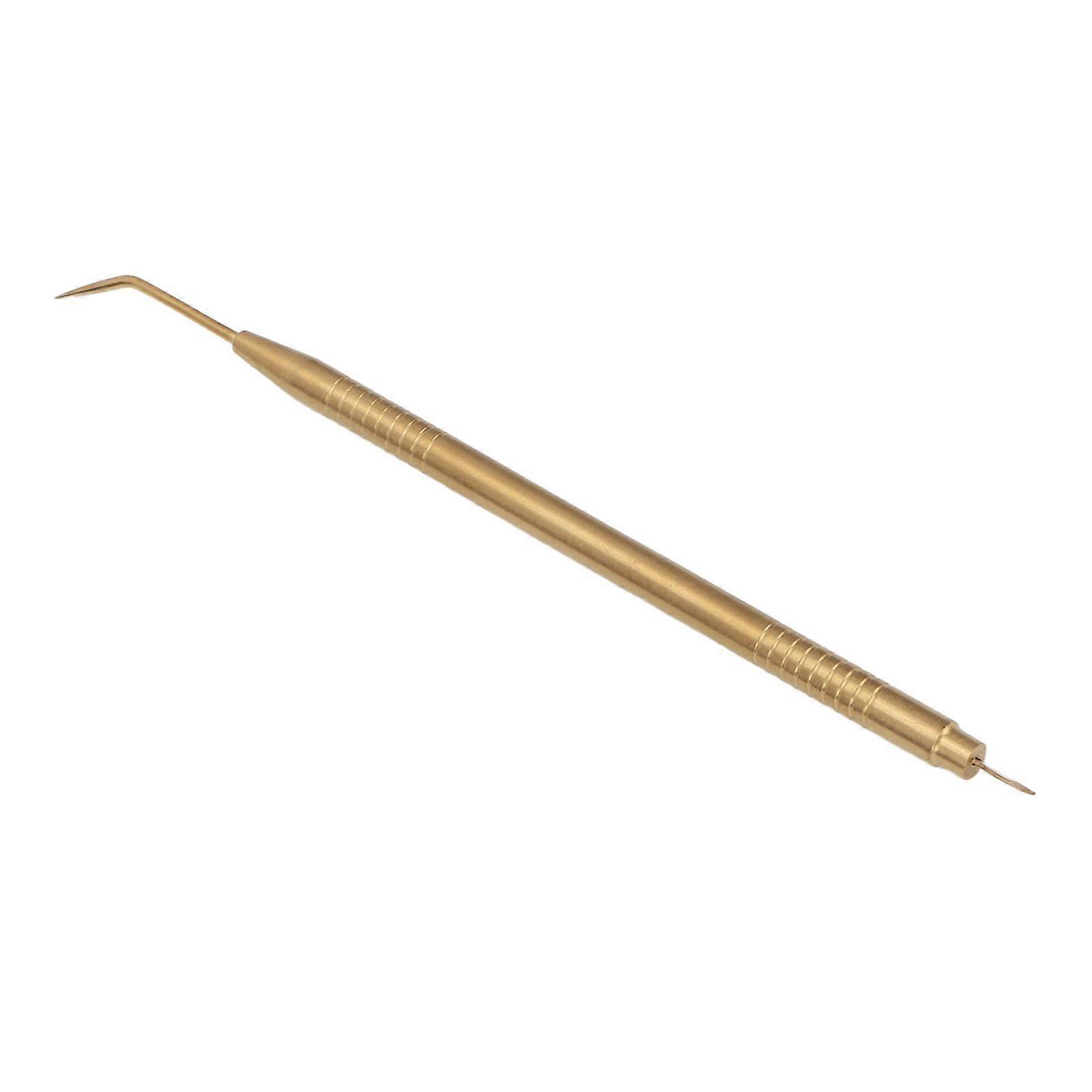 Eyebrow Eyelash Lifting Tool Stainless Steel Separator Eyelash Lift Tool for Perming Combing Eyelash Golden