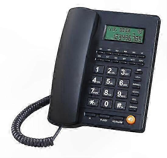 Big Button Landline Phone for Seniors - Easy-to-Use Corded Telephone with Clear Keypad