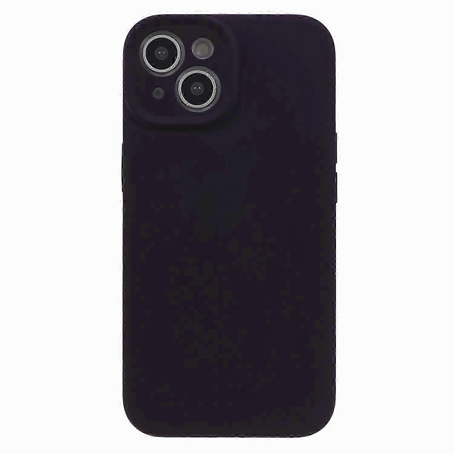 F1P Liquid Silicone+PC Back Case for iPhone 15 , Precise Cutout z7d Scratch-resistsant Cell Phone Co