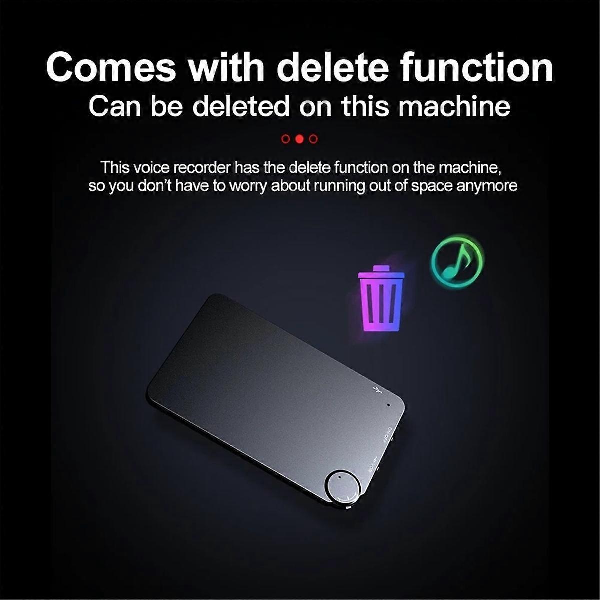 Professional portable recorder for classes, meetings 4G memory