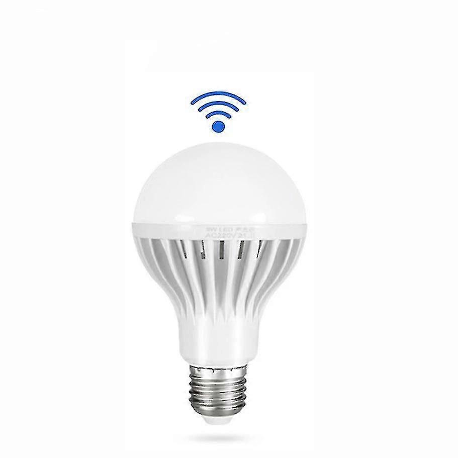 Lampadina Led 3w 5w 7w 9w 12w Sensore sonoro Luce Ac 220v-240v Auto Smart Led Sound Light per Scala Corridoio Luce Notturna Led Lampada