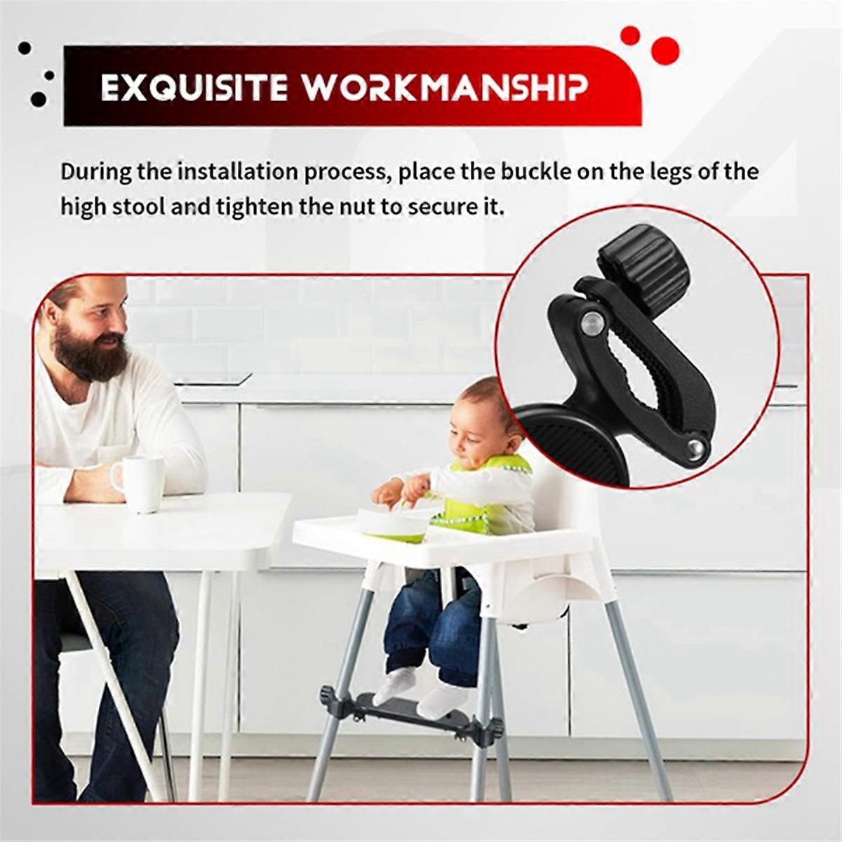 Adjustable Stroller Footboard Pedal Foot Rest Baby Footrest Stroller