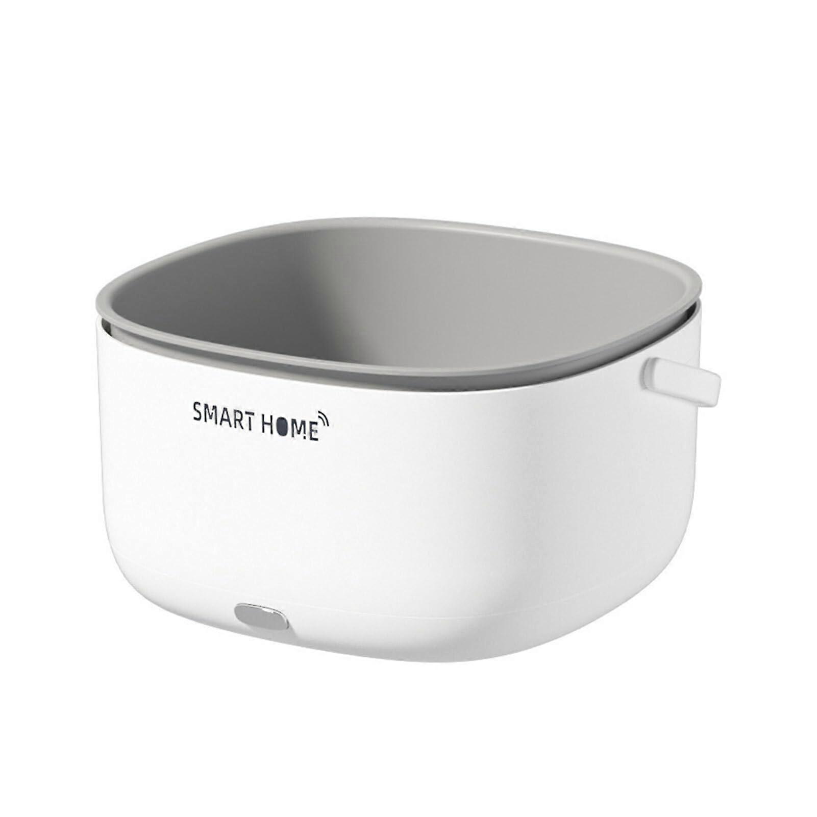 White Multifunctional Vegetable and Fruit Cleaning Machine with Residue Removal, Efficient and Easy to Use