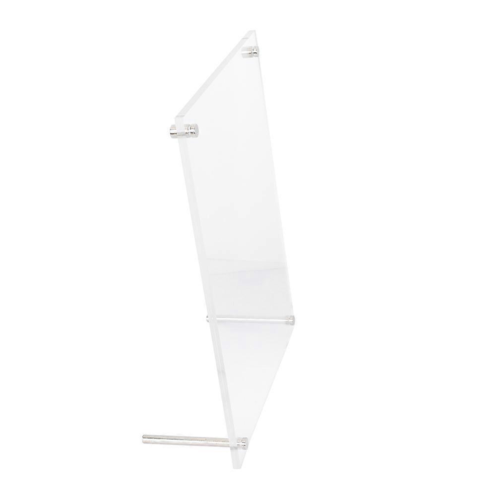 Transparent Acrylic Certificate Stand for Office Decor