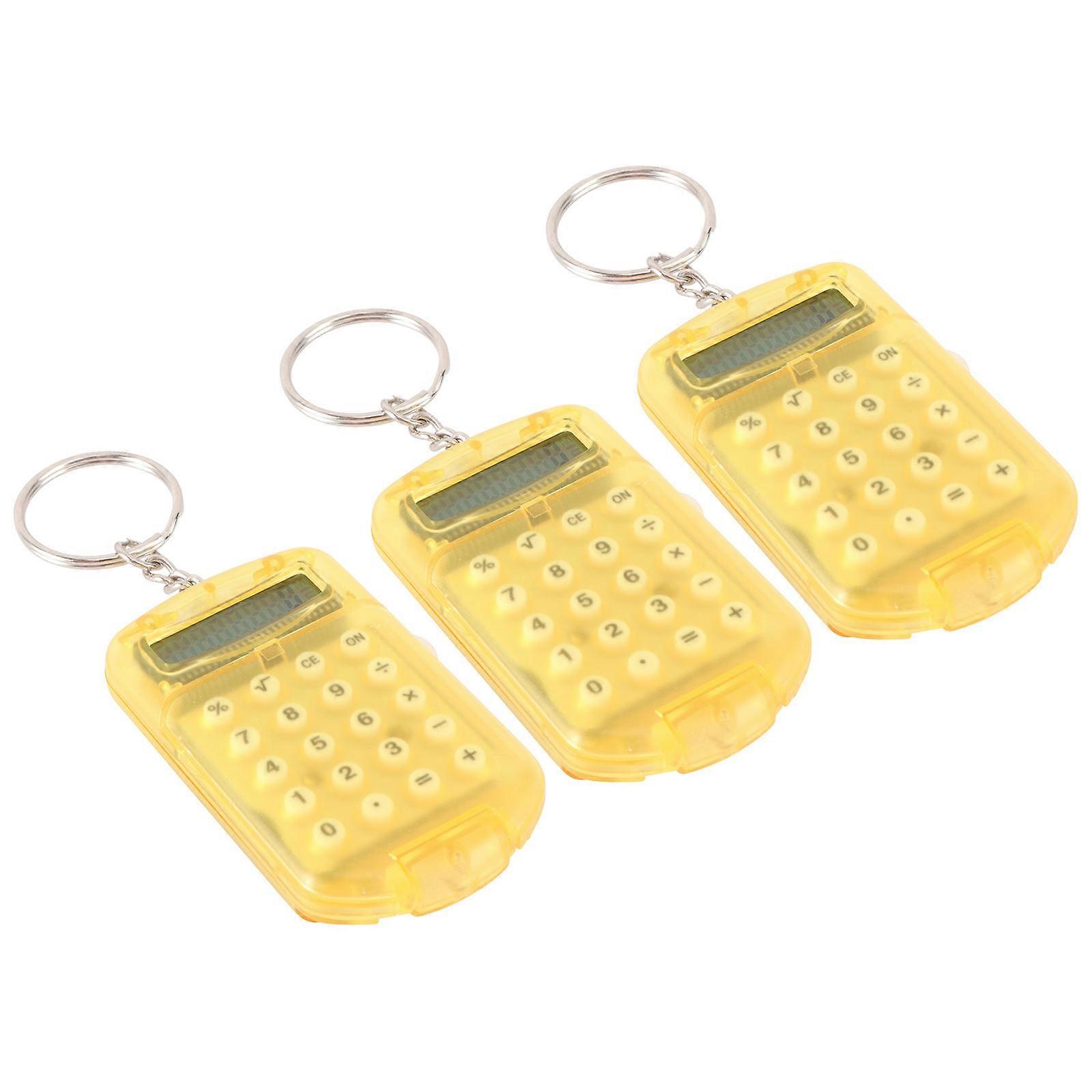 Electronic Calculator Portable Calculator for Calculating 6Pcs Ring Calculators