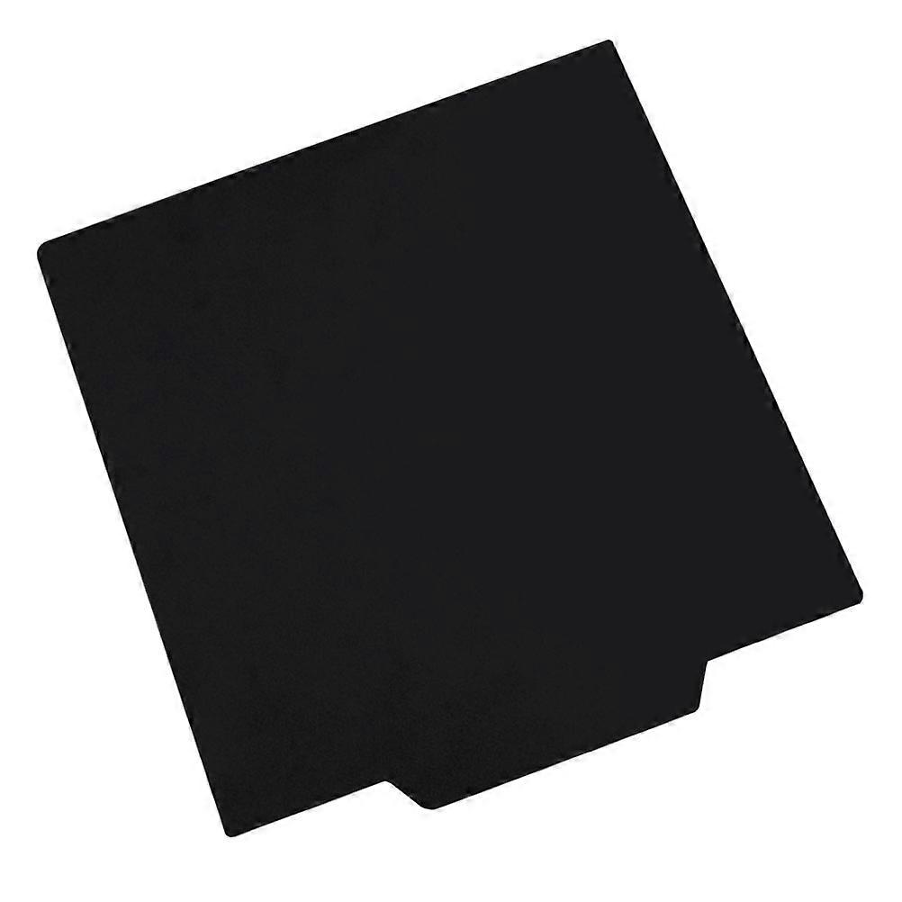 Printer Bed Platform 3D Printer Pad Movable Model Pickup Assistance Black 9.24X9.24X0.13 Inch 1Set