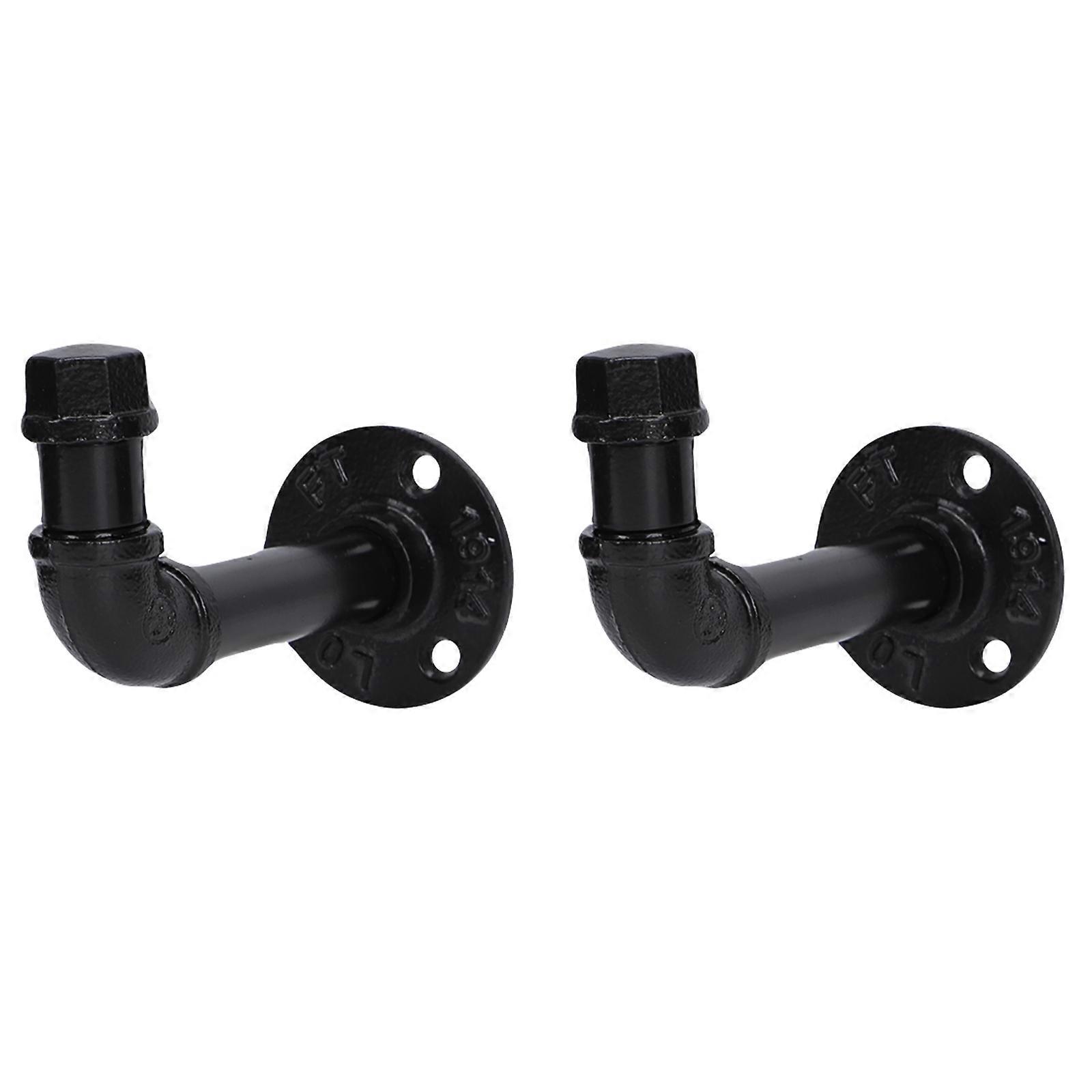 Household Iron Wine Display Rack Clothes Hook for Home Use 2Pcs