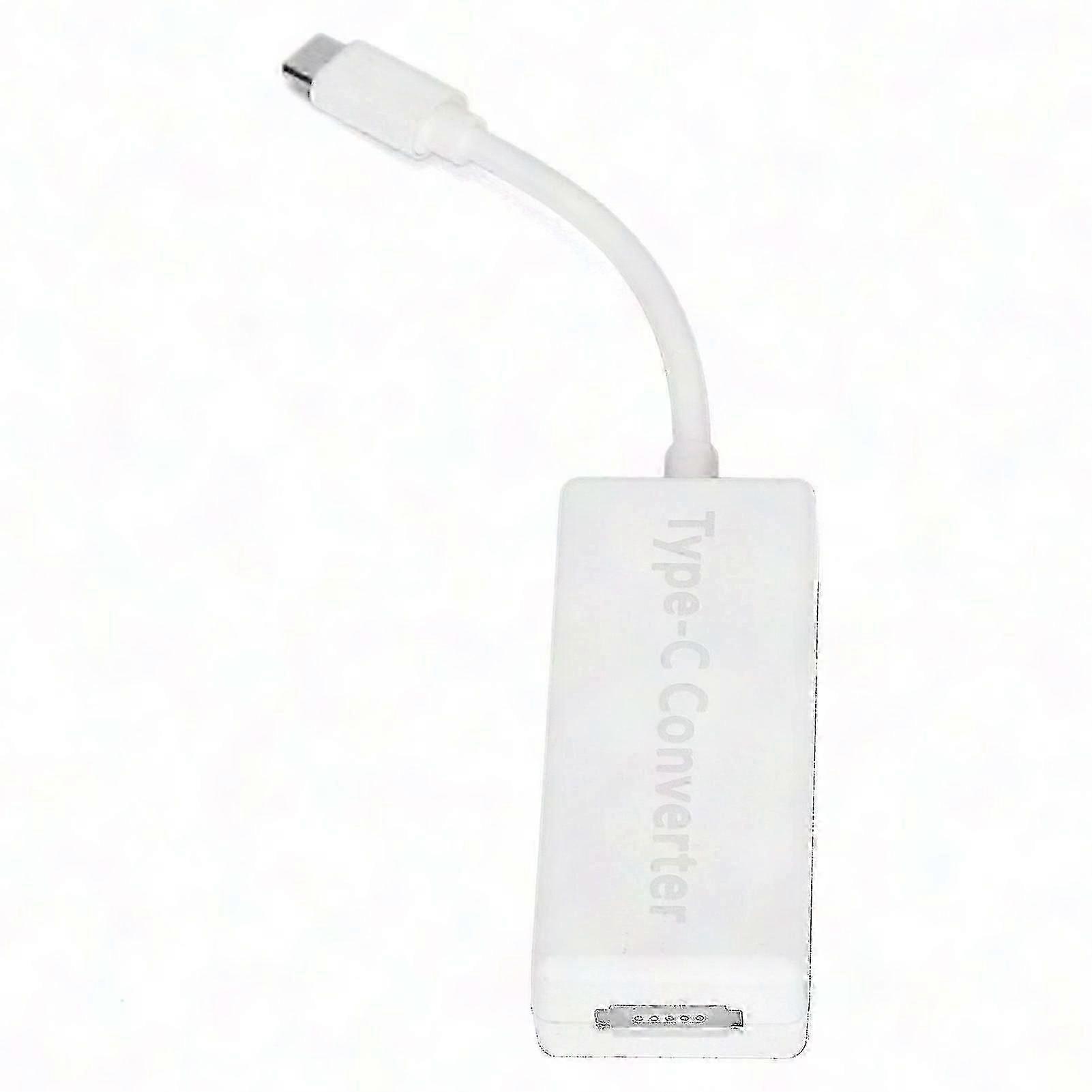 MagSafe 2/1 to USB-C Adapter for MacBook, Switch, Phones, Notebooks (White)
