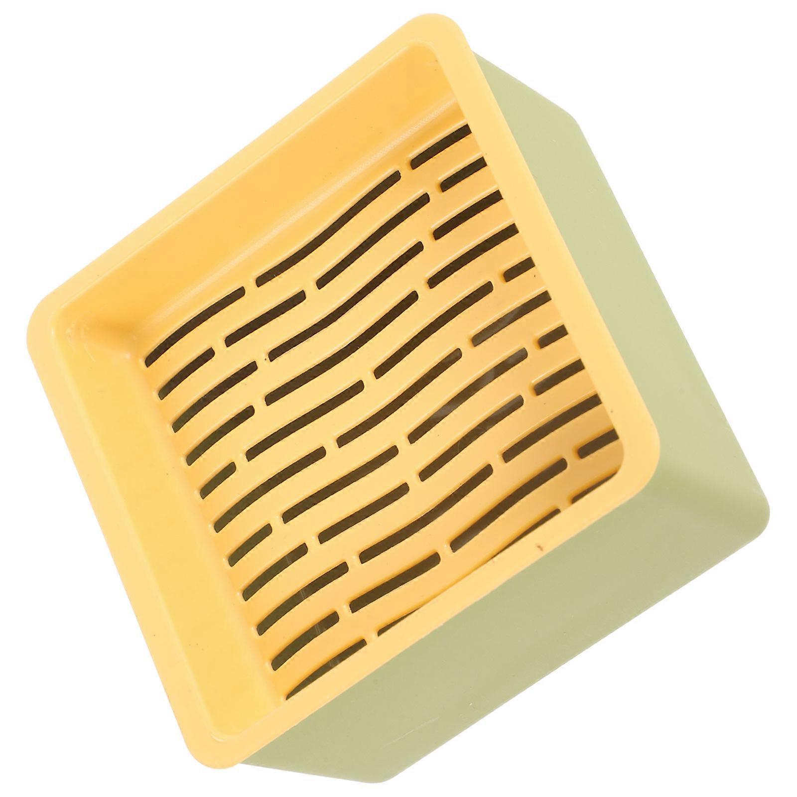 Soilless Cat Grass Plastic Planter Box for 5Pcs Hydroponic Planting