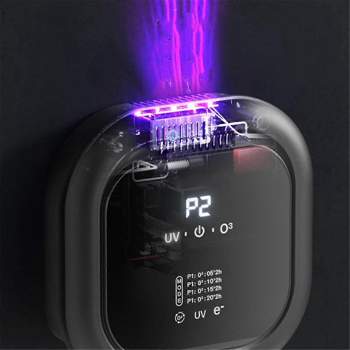 Odor Eliminator for Strong Odor 5,000mAh Rechargeable Cat Litter Deodorizer Dog Poof Odor Removal Ionizer White