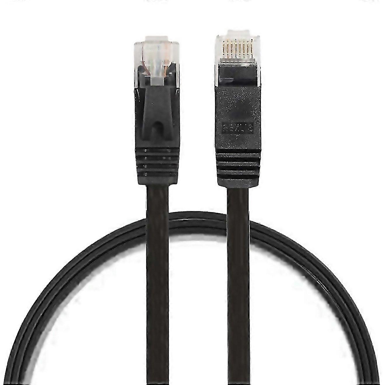 For 05m Cat6 Ultrathin Flat Ethernet Network Lan Cable Patch Lead