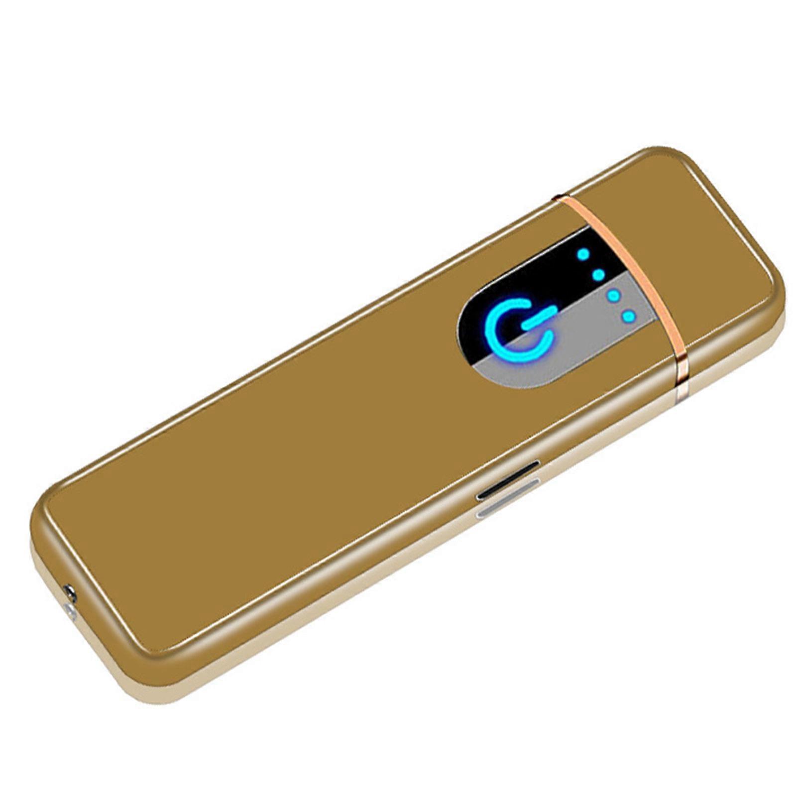 Touch Sensing USB Rechargeable Lighter Lightweight Multi-Use Vintage Lighter Present for Dad