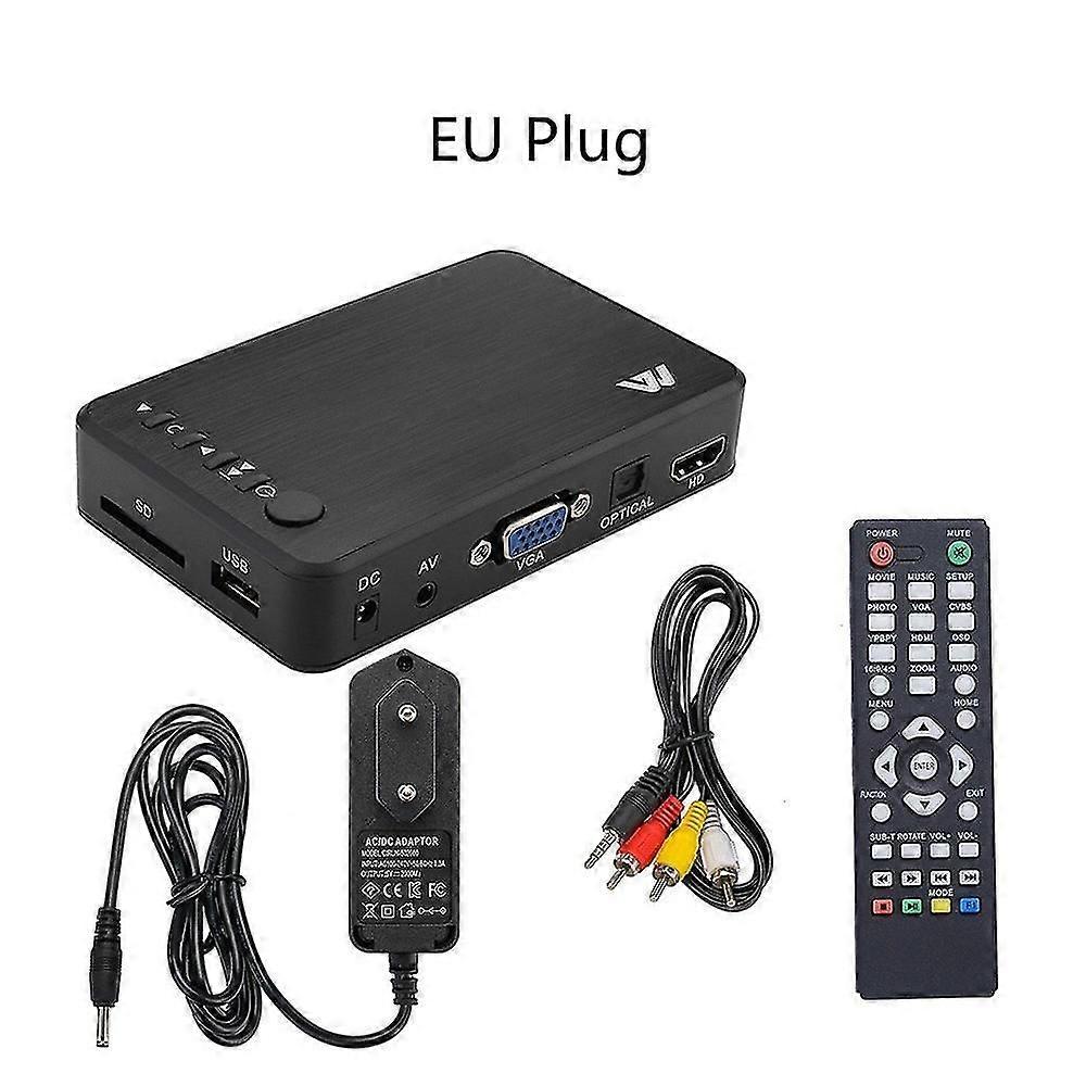 Συσκευή αναπαραγωγής πολυμέσων Full HD USB Εξωτερικός σκληρός δίσκος Συσκευή αναπαραγωγής πολυμέσων Συμβατή με αυτόματη αναπαραγωγή Τηλεόραση με συμβατότητα Tv Box Tv Video Av Mkv Avi
