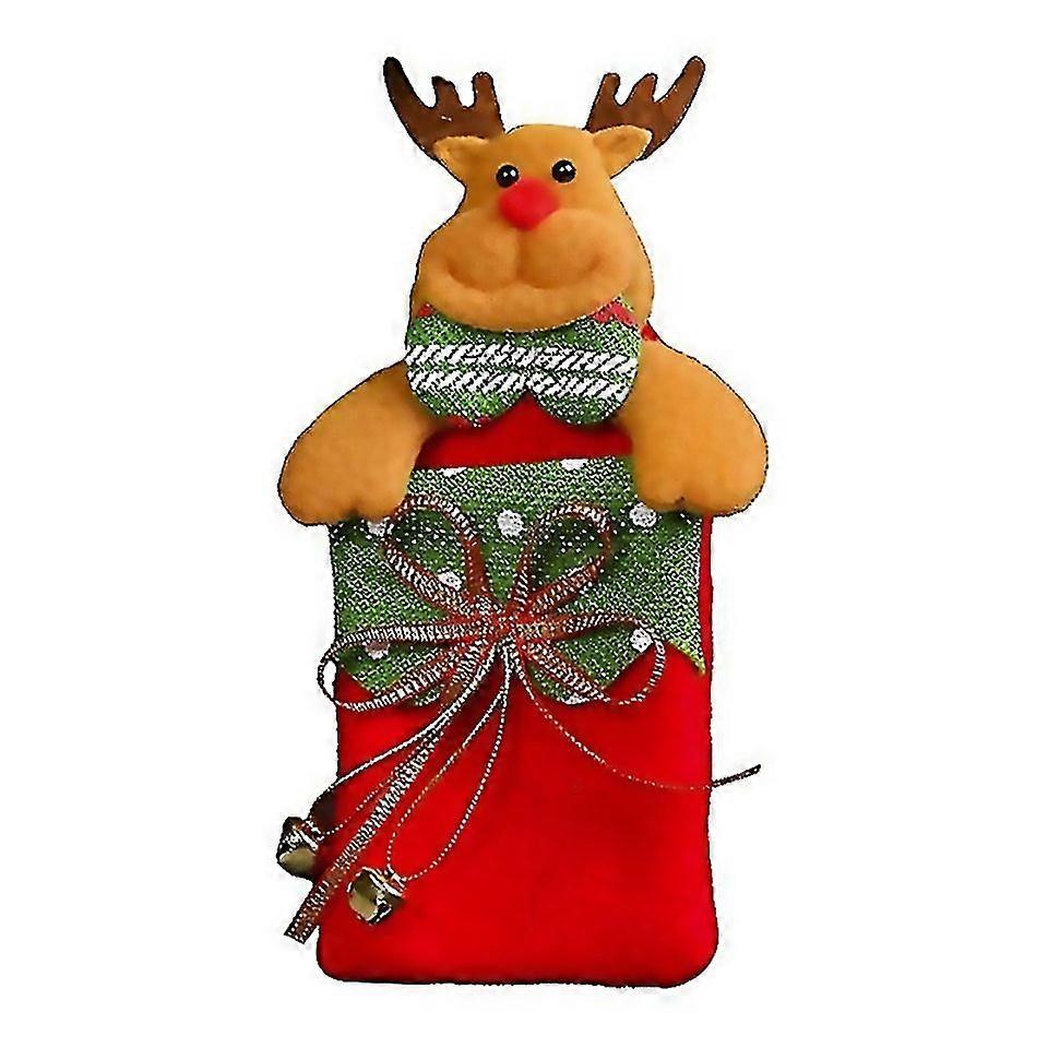 For Fine Workmanship Gift Pouch Widely Applied Fabric Christmas Tree Hanging Candy Bag For Home Jika