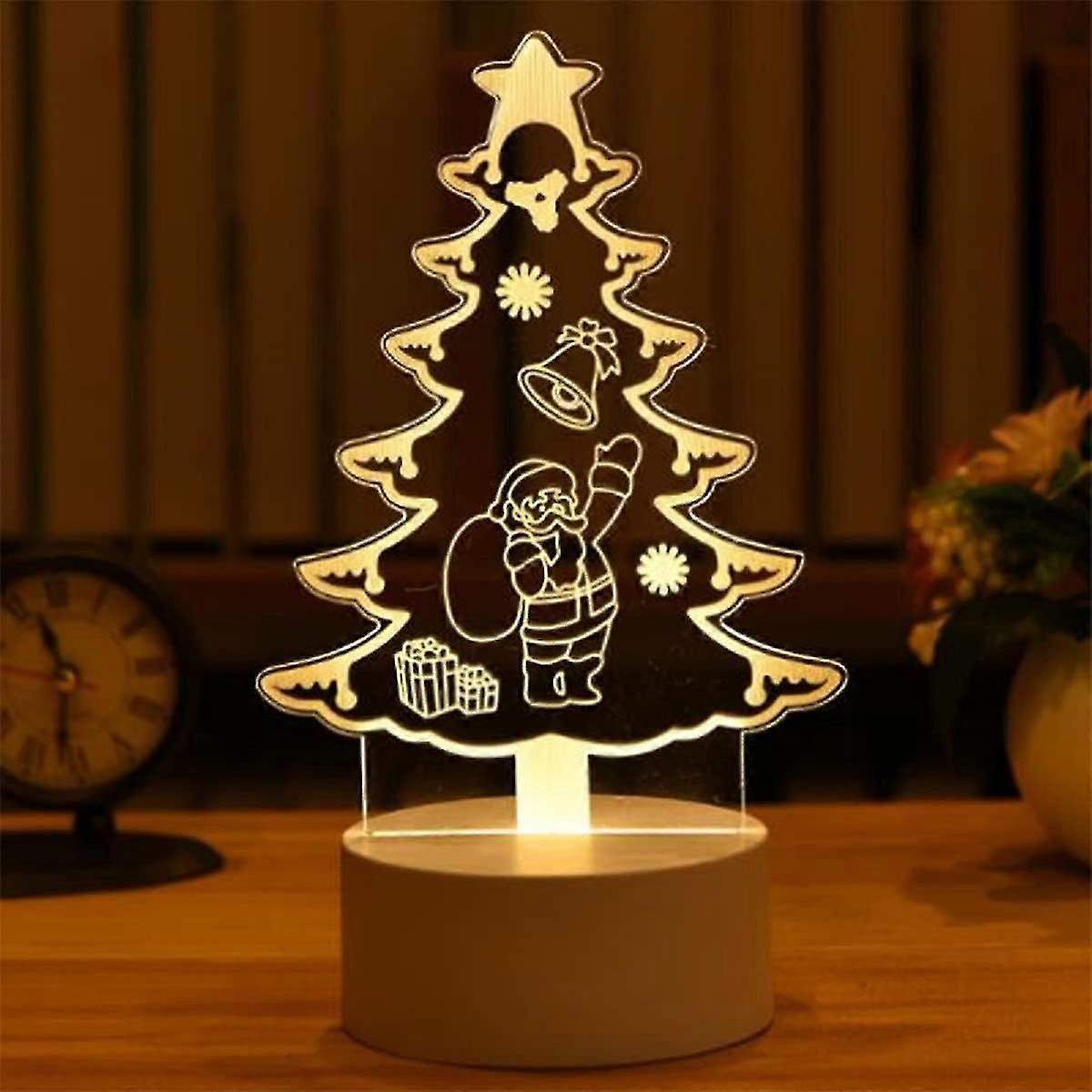Usb Powered 3d Desk Glowing Led Christmas Tree (christmas Tree)