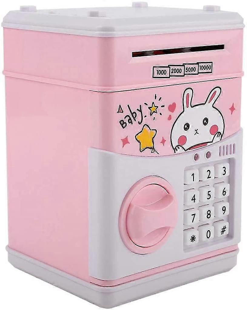 パスワードセーフマネーボックス、ATM電気玩具銀行自動ロックマネーボックス音楽電子現金コイン