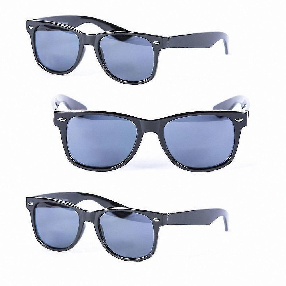 3-Pack Unisex Full-Frame Reading Sunglasses (Non-Bifocal) Sun Readers