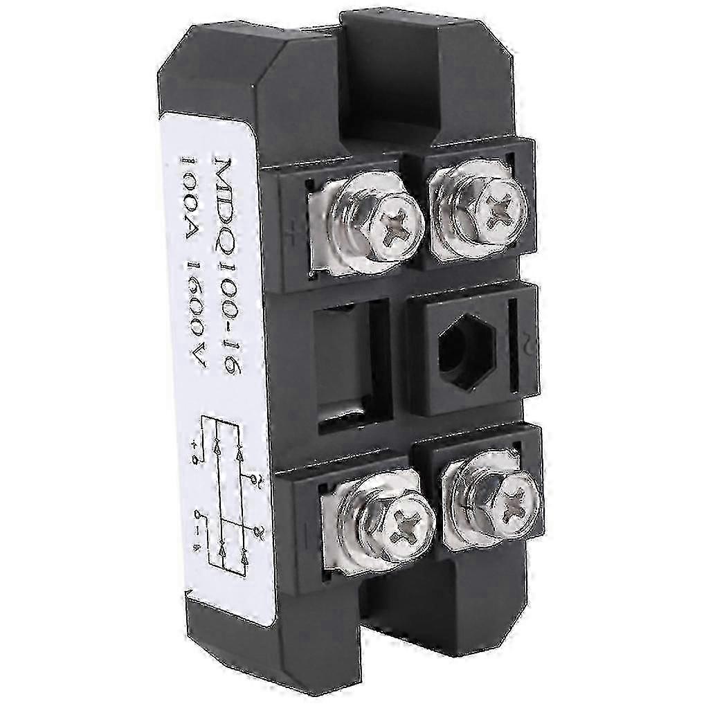 Mdq 100a-1600v Black Single-phase Diode Bridge Rectifier 100a Amp 1600v
