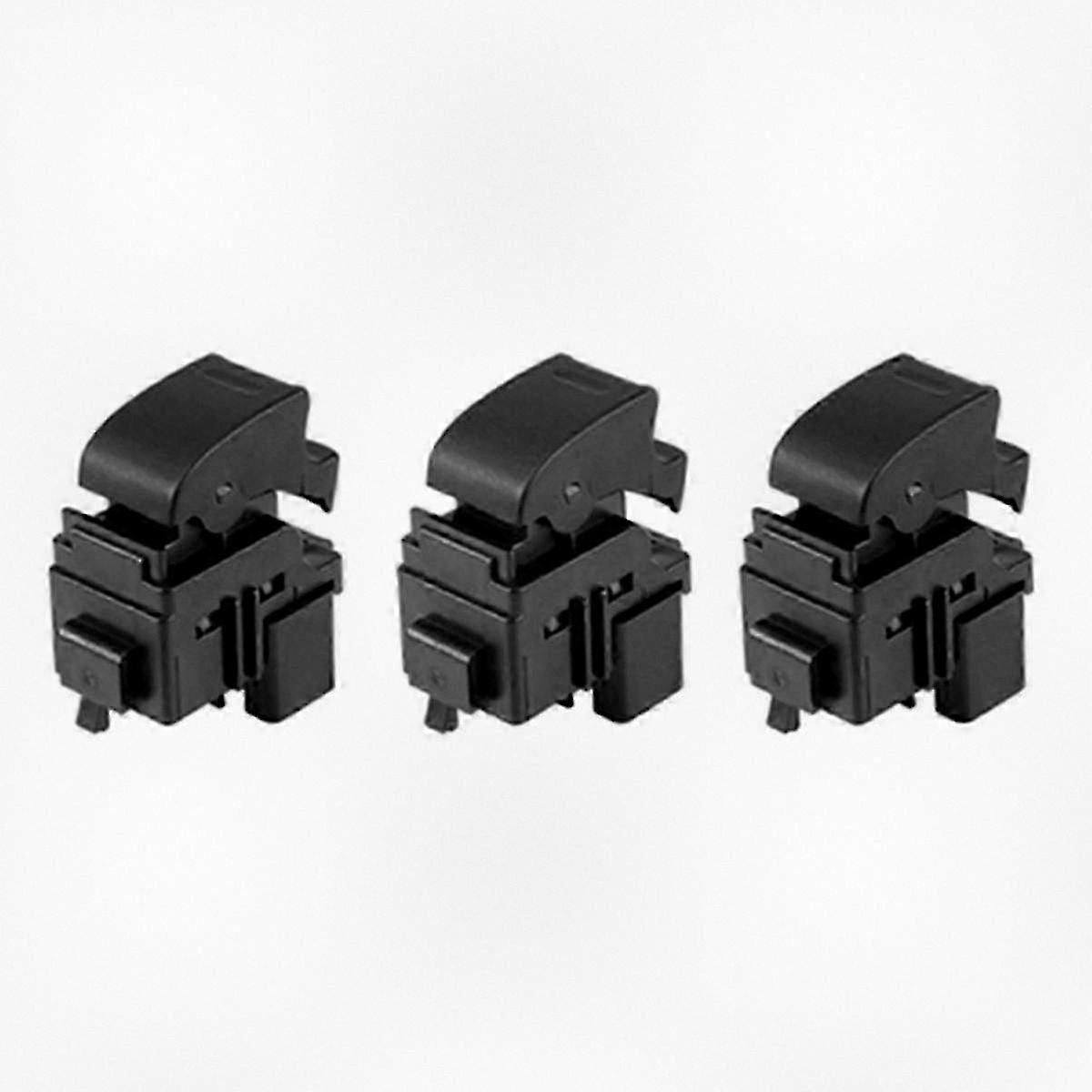 3pcs New Power Window Switch Compatible with Toyota Fortuner 2004-2013 Model Left Side Control 84810-0k010 Replacement