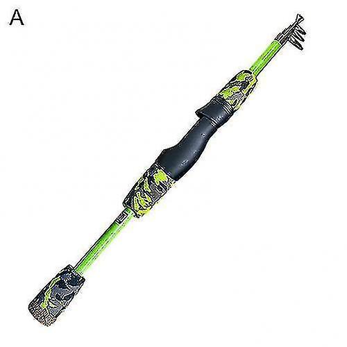 Fishing Rods 1.2/1.5m Portable Telescopic Lure Pole Ice Fishing Rod Fish Tackle Accessory A