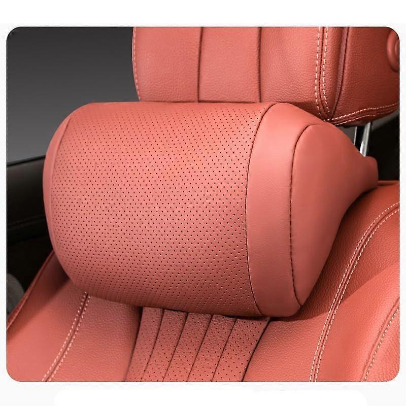 Car Headrest Pillow for CHR 20182023 Memory Foam Car Seat Neck Pillow, Adjustable, Breathable Red