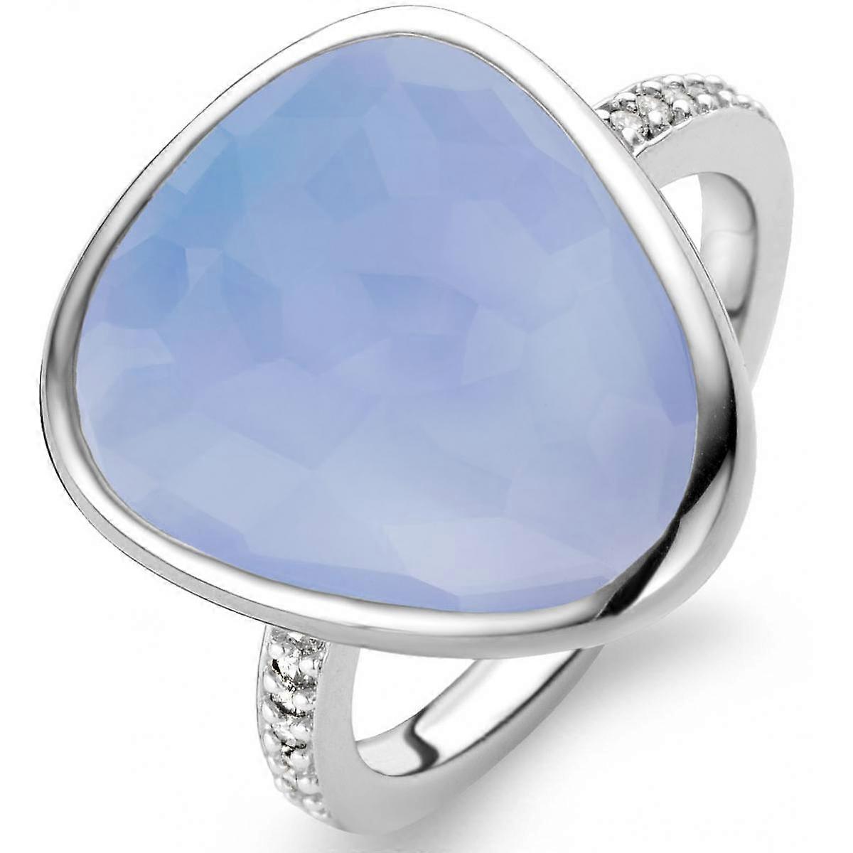 Ti Sento 12002LA - ring blå sølv kvinne