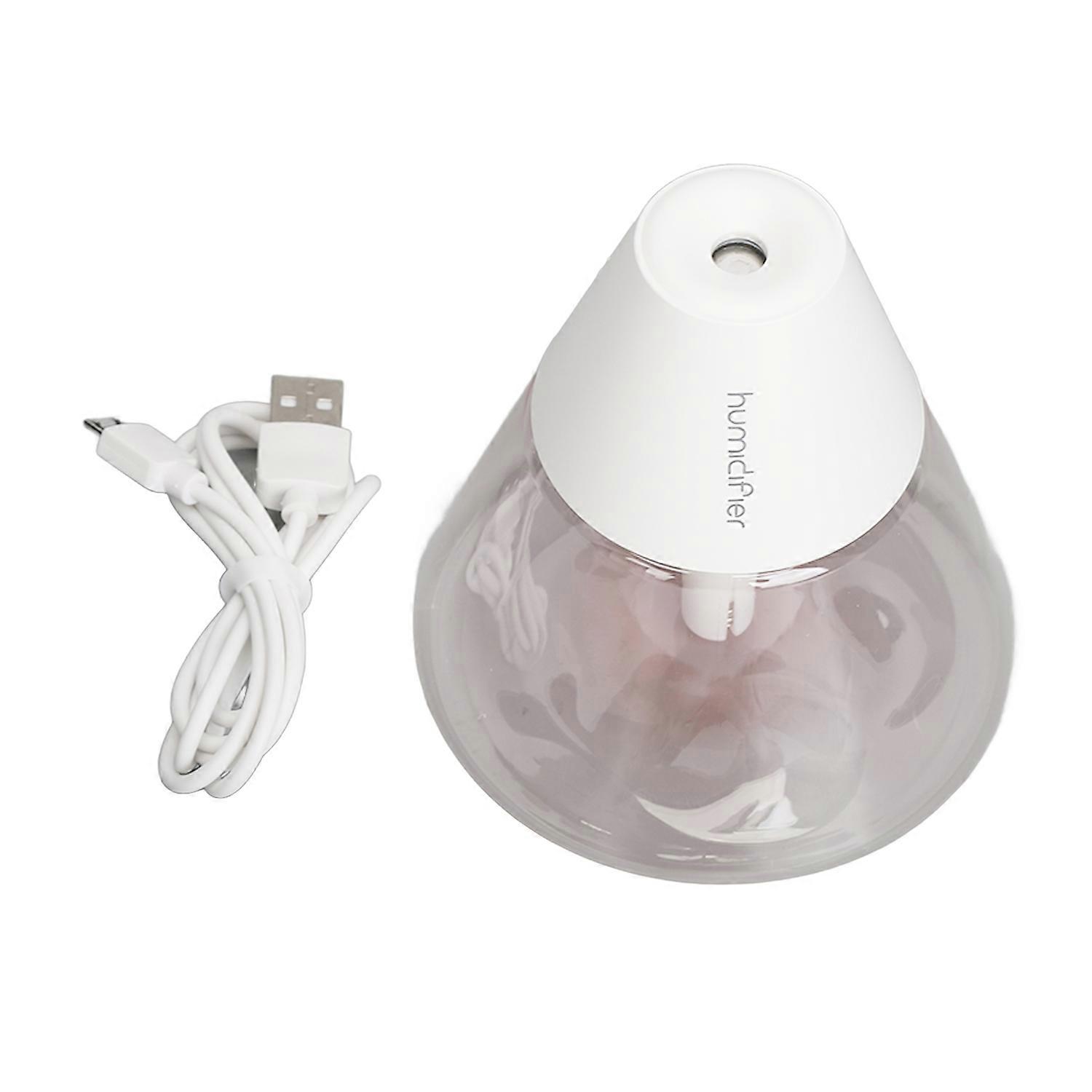 Portable Mini Desk Humidifier Silent High Mist Volume 260ml Capacity Mini Humidifier