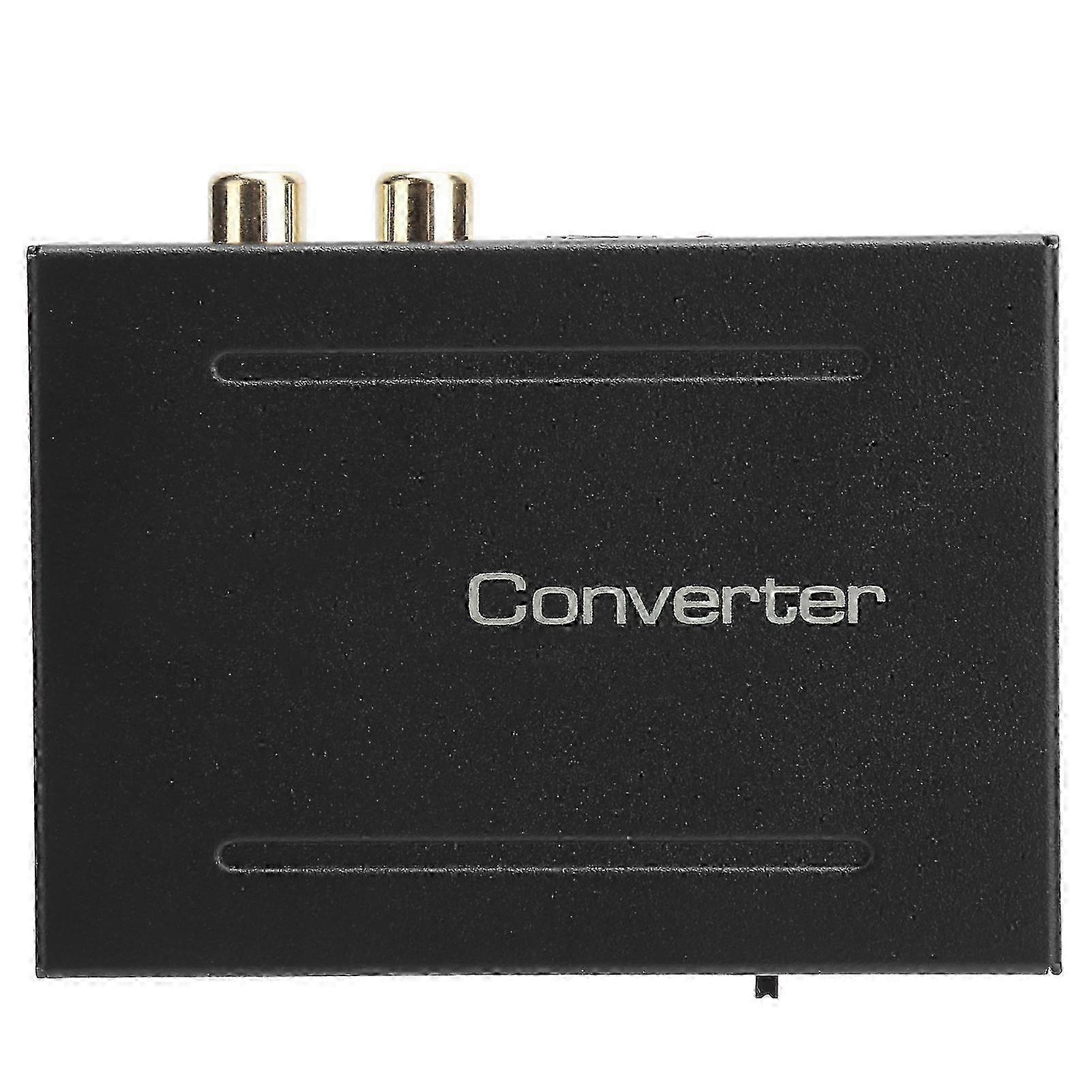 Audio Extractor Converter HighDefinition Multimedia Interface to AUDIO+ SPDIF+ R/L(Black ) A-B