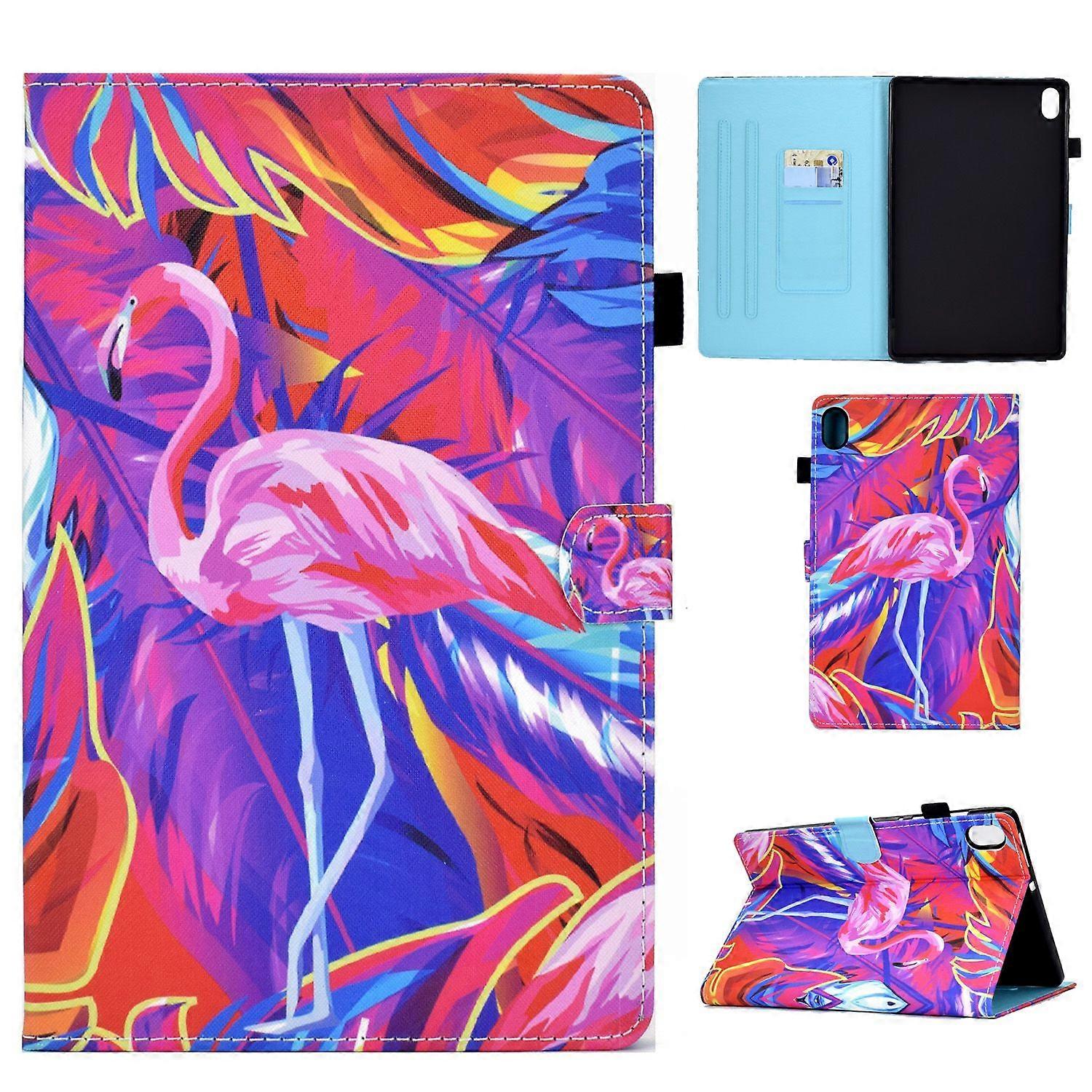 For Samsung Galaxy Tab S11 Case Pattern Printing Leather Tablet Cover with Card Holder