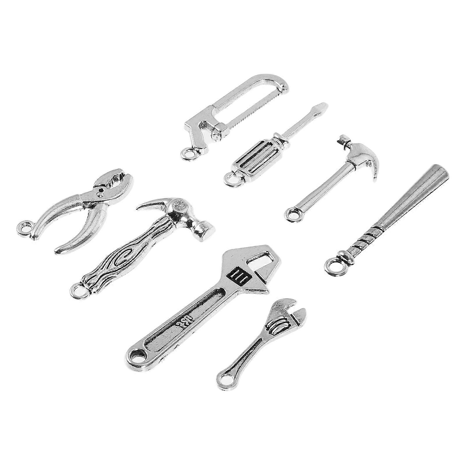 Accessory Material 8Pcs Silver for Handmade Jewelry Creations