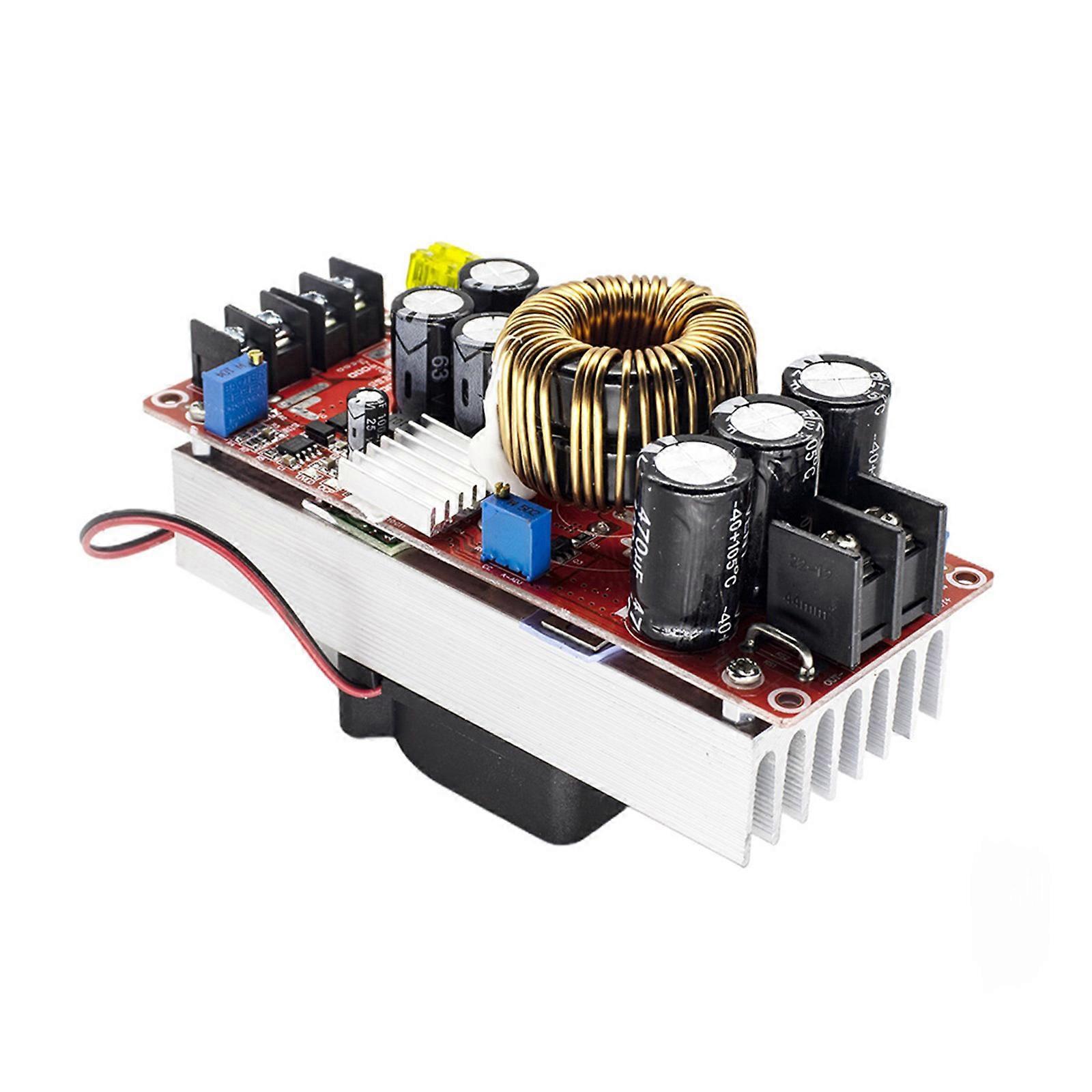 1800W 20A Boost Converters Stepping Up Power Supply Module Constant Electricity Constant Current Adjustable Electricity Converters Multicolor