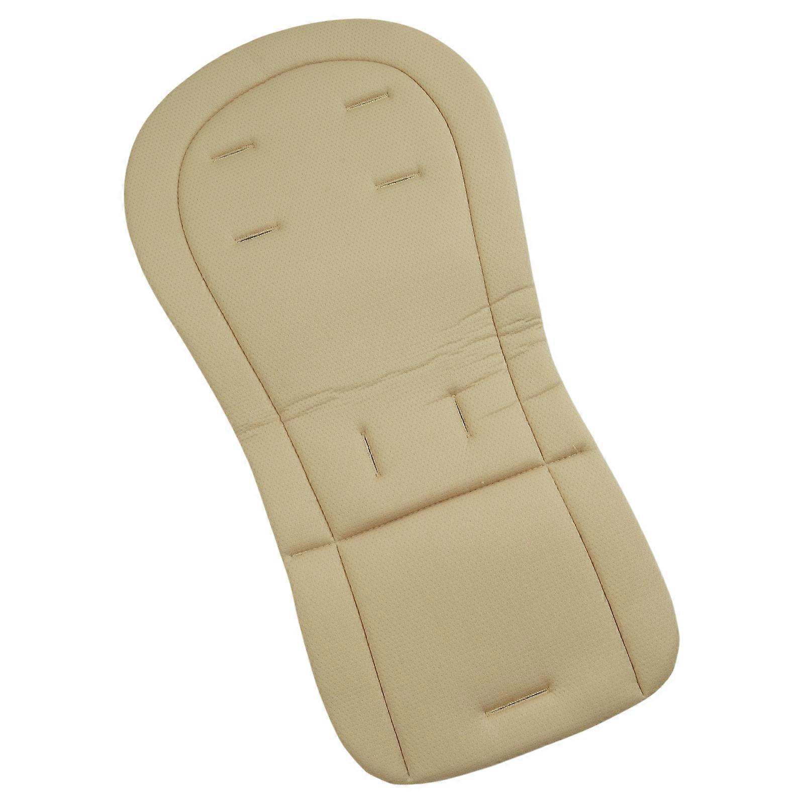 Toddler Strollers pad Not Slip Cotton Padding Breathable Strollers Liners Washable Strollers Cover for Child Safe & Comfort  Khaki