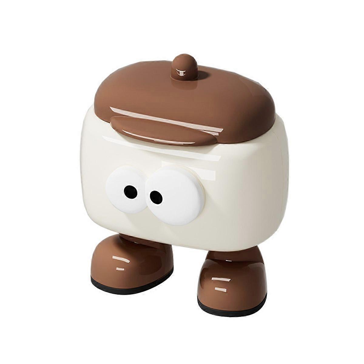 Cute Multi-Use Storage Box for Toothpicks, Dental Floss, Cotton Swabs, and More - Versatile Organize