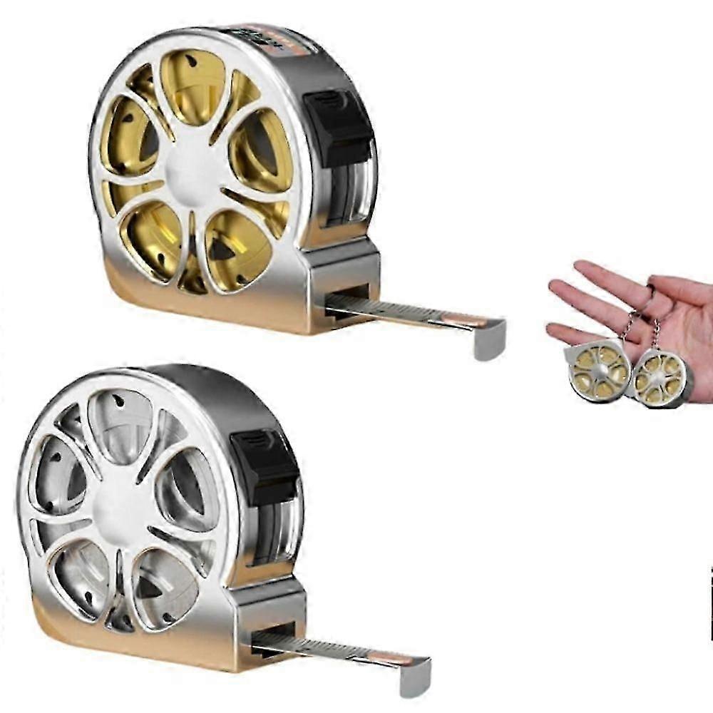 Tape Measure,2M Stainless Steel Measuring Tapes,Retractable Ruler Tape