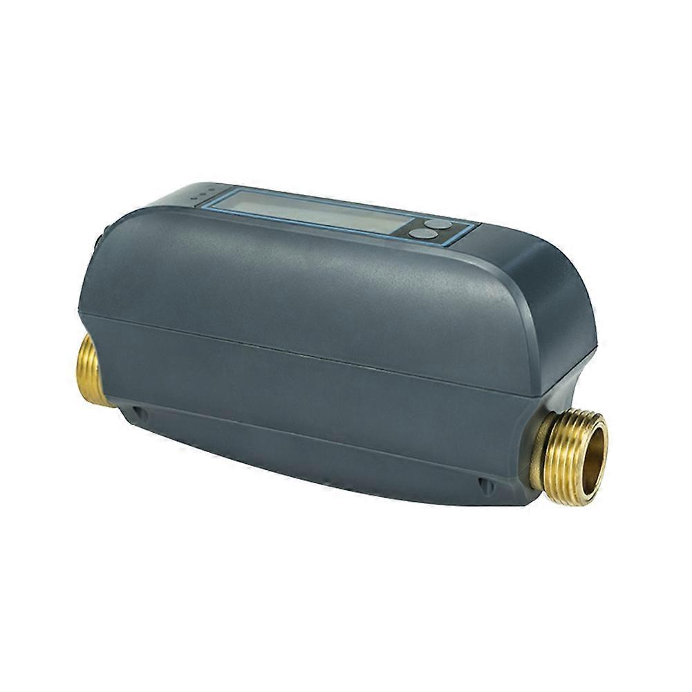 Tuya WiFi Smart Water Valve Water Flow Rate and Water Meter Shut On/Off Remote Control Real Time Display EU Plug