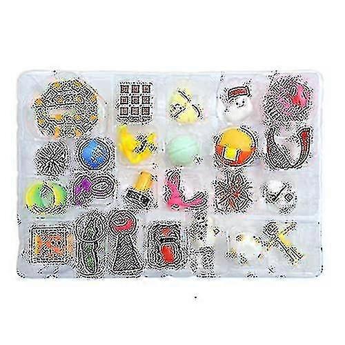 Fillable Advent Calendar Wooden Box for Christmas Countdown