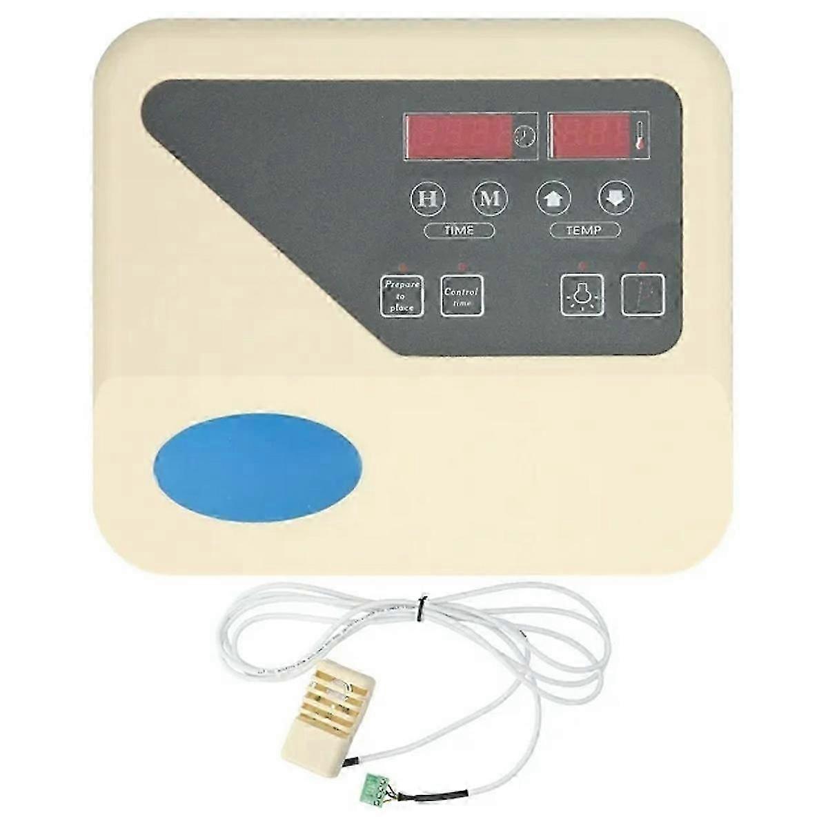 Sauna Stove Controller, LCD Digital Display, External, Probe Wire, Heater