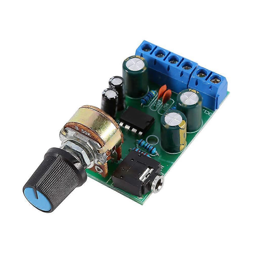 Stereo Audio Amplifier Module DC 1.812V TDA2822M Board with Easy Volume Control for Speakers