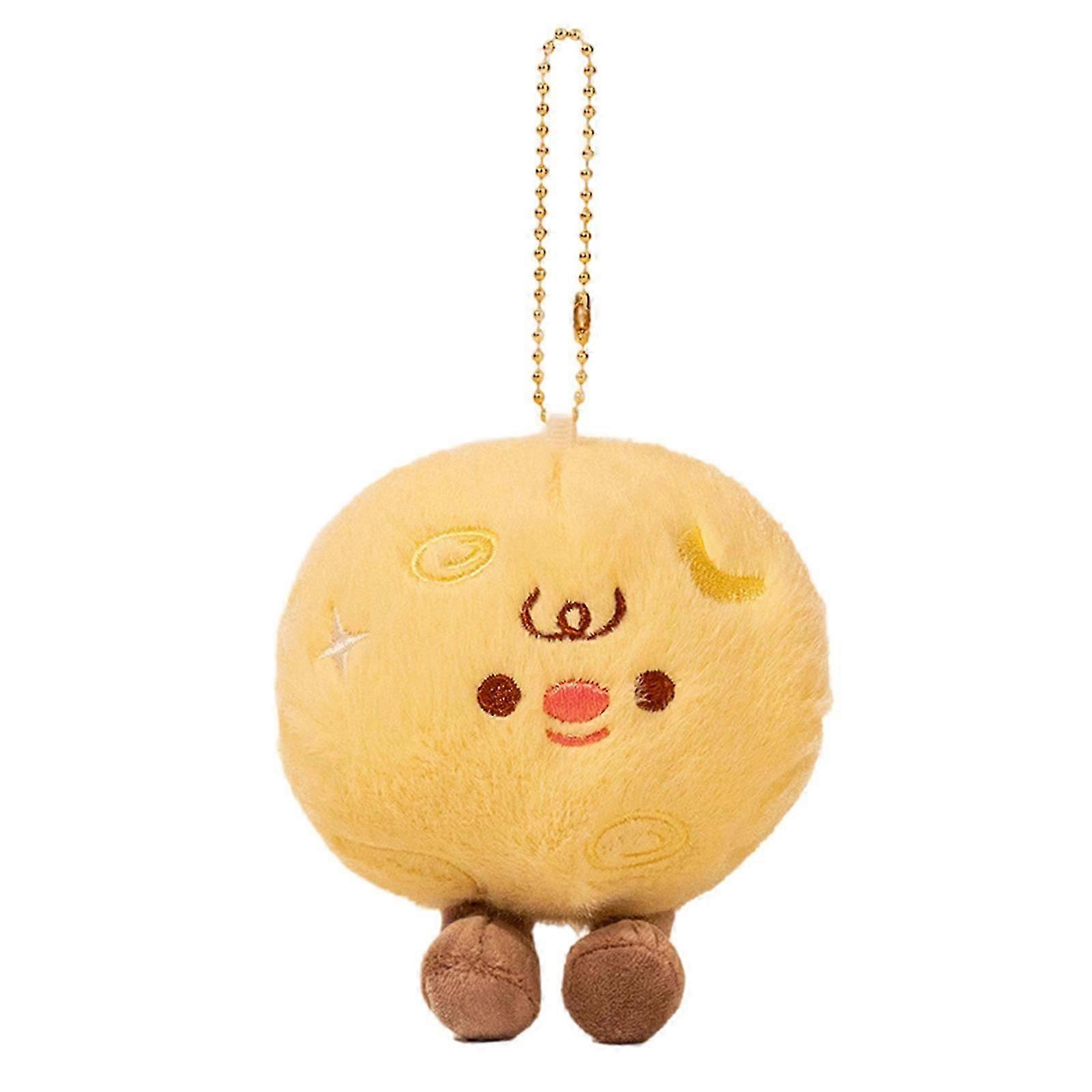 Sports Themed Keyring Charm with Chain Cartoon Stuffed Toy Handbag Charm Keyring Charm for Backpacks Keychain Decoration Multicolor