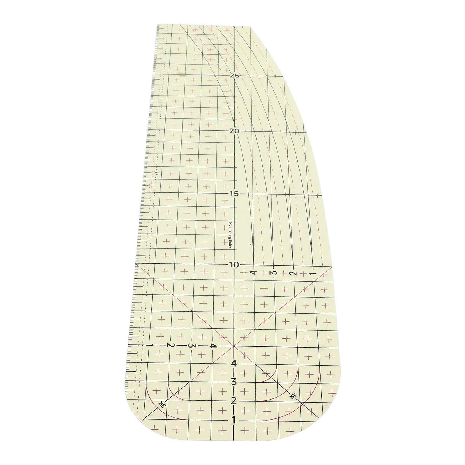 Ironing Ruler Multifunctional Hem Ruler for Sewing Use One Piece