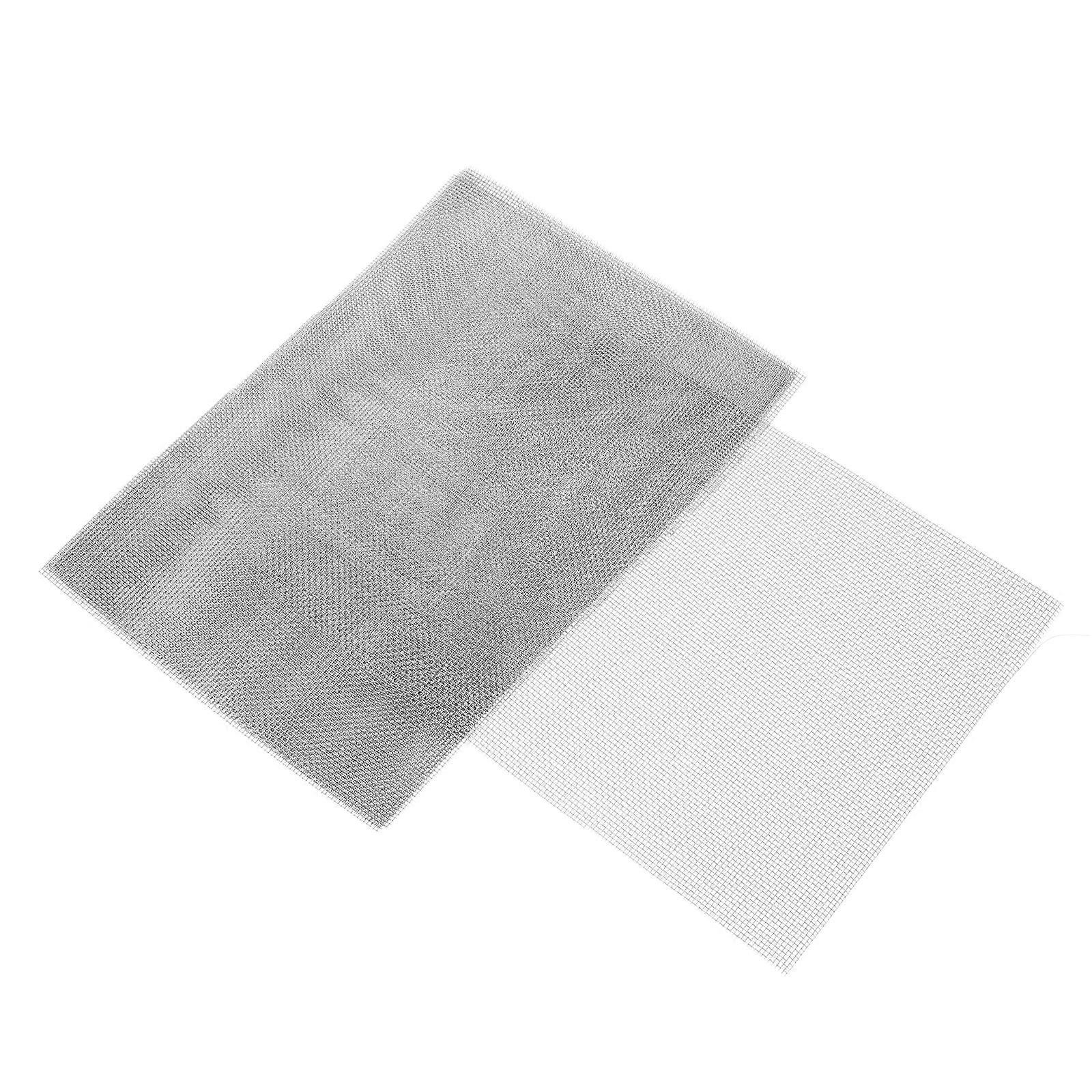 Home Use Stainless Steel Mesh Screen Silver with 5 Metal Screen Sheets