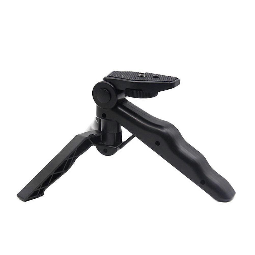Mini Tripod Table Stand for Camrea Tripod Handheld Self-timer Live Tripod(Black)