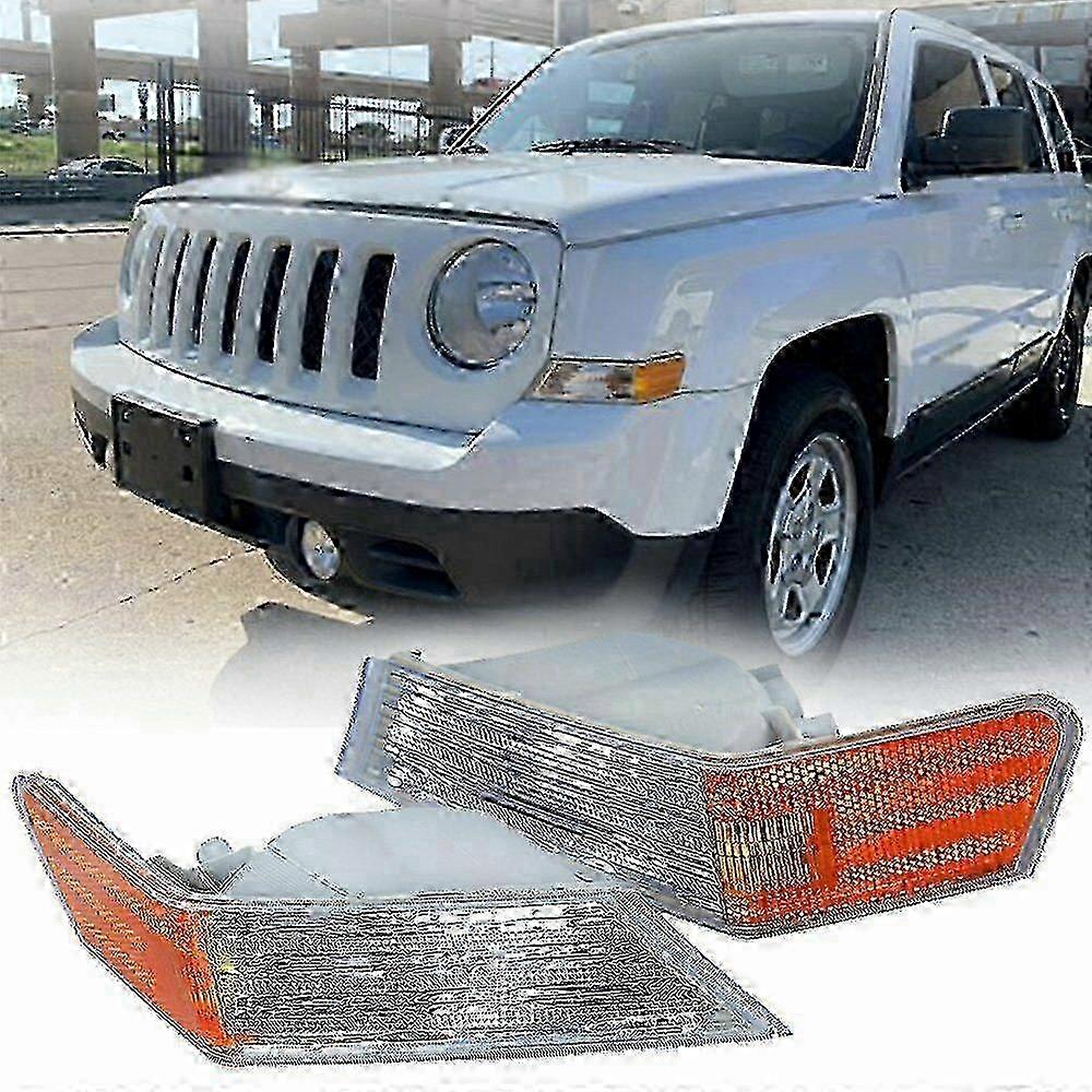 Front Side Corner Light Assembly for Jeep Patriot 2007-2017, Turn Signal Lamp