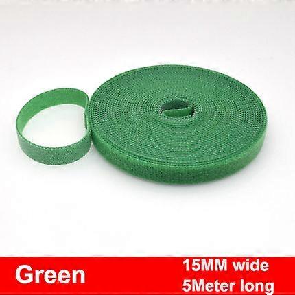 5Meter/Roll Reusable Cable Ties Adhesive Hook Loop Bundle Self Adhesive Fastener Tape DIY Double-sided Cable Straps 15/20mm