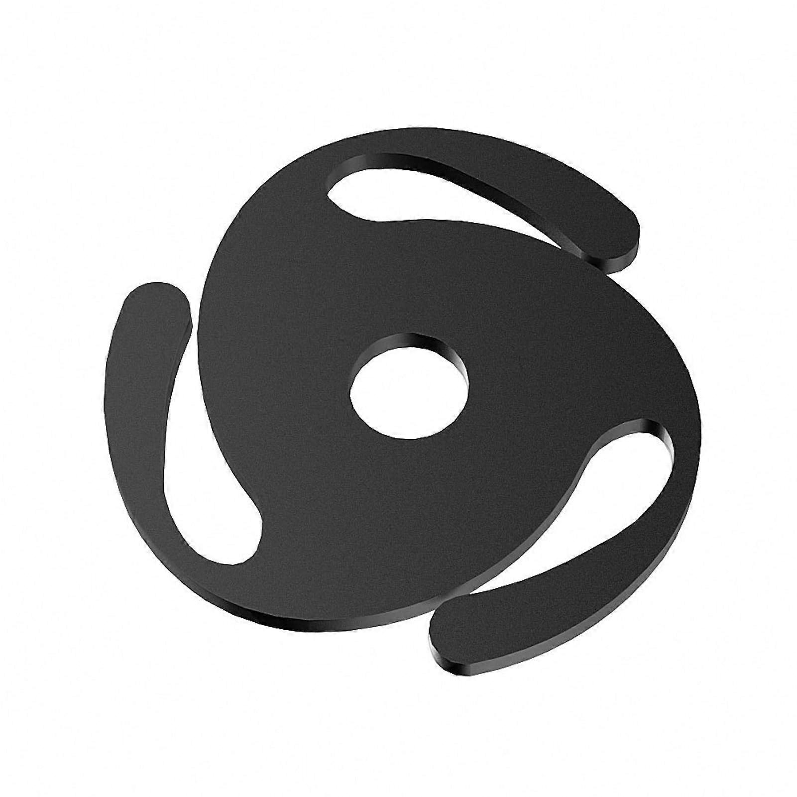 45 Record Adapter For Turntable, Precision, Stable, Easy To Use, Black, Fits 7Inch 45 RPM Records