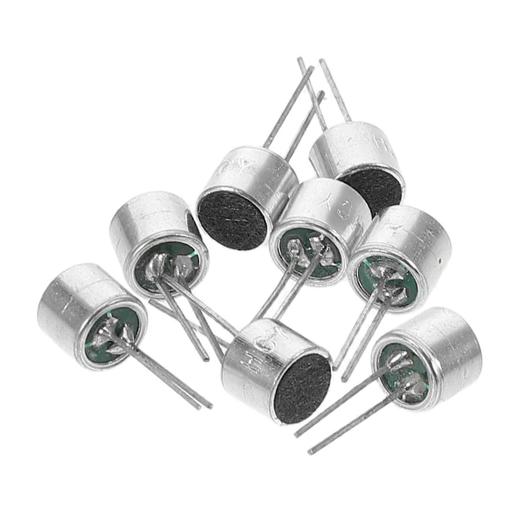 6050 Pin Electret Condenser Microphone, 8Pack,  Sensitivity Sound Capture For VoiceActivated Security Systems