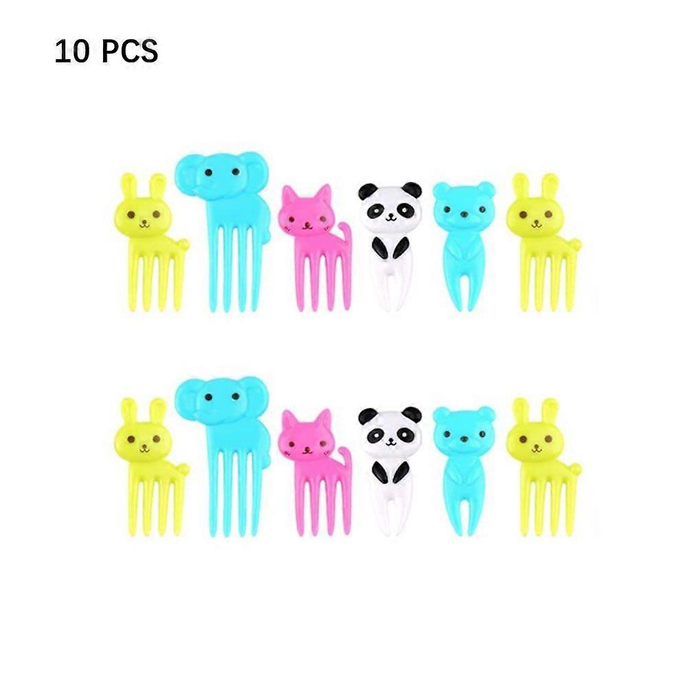 Bento �C vaisselle �� l��gumes r��utilisable pour tout-petits, 10 pi��ces/30 pi��ces, dessin anim��, ferme d'animaux, choix de nourriture pour enfa